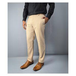 Men's formal pant in beige by – slim fit, size 30, available in Bangladesh
